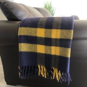 Vintage Horner 100% Virgin Wool Throw Blanket 1950’s